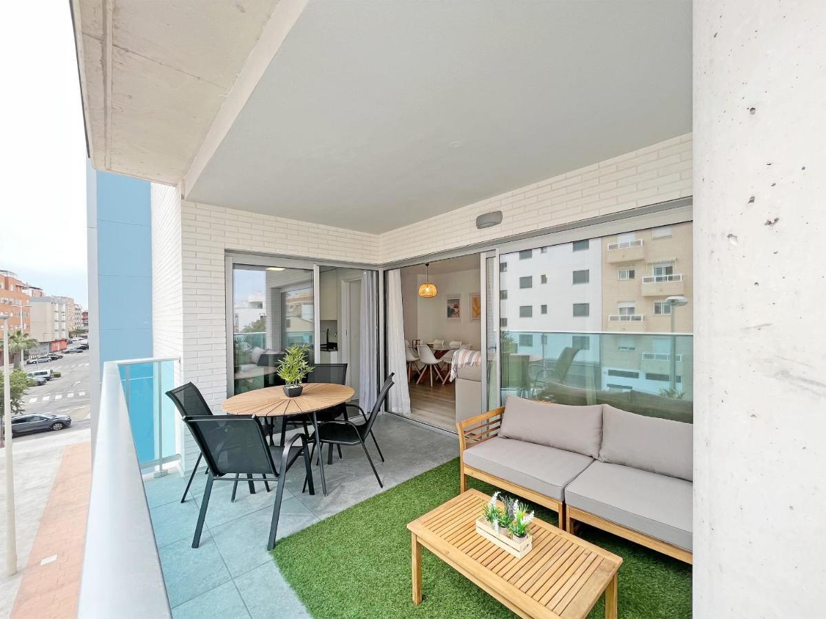 Global Properties, Moderno Apartamento A 3 Minutos De La Playa Sagunto Eksteriør billede